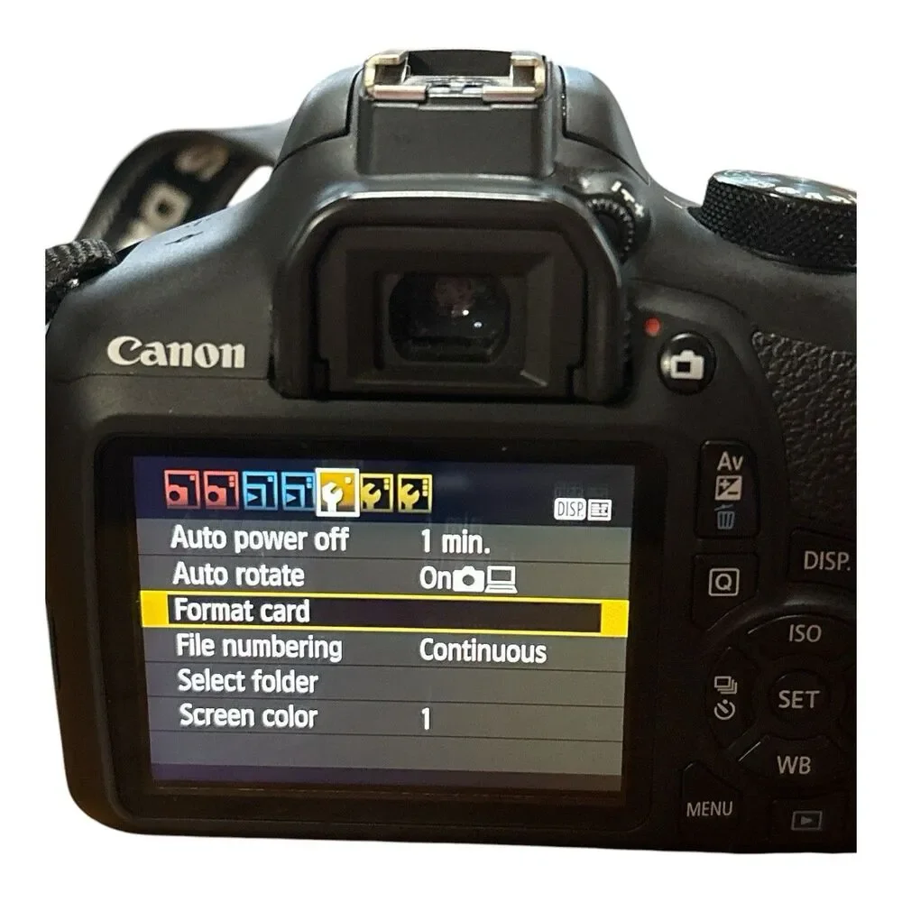 Canon EOS Rebel T6 DSLR Camera Bundle 2 Lens,   Battery/Charger SD Card Bag HDMI